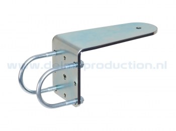 Universele lampbevestiging buisklemmen gedraaid-web